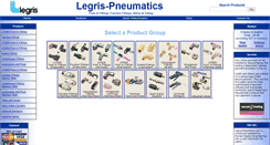 Desktop Screenshot of legris-pneumatics.com